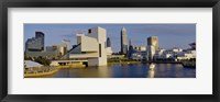 Framed Buildings In A City, Cleveland, Ohio