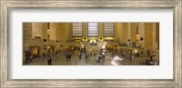 Framed Group of people in a subway station, Grand Central Station, Manhattan, New York City, New York State, USA