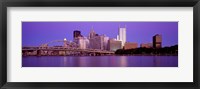 Framed Allegheny River Pittsburgh PA