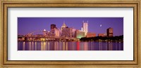 Framed Allegheny River, Pittsburgh, Pennsylvania, USA