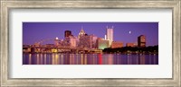 Framed Allegheny River, Pittsburgh, Pennsylvania, USA