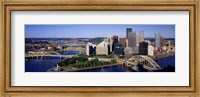 Framed Pittsburgh Skyline