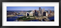 Framed Pittsburgh Skyline