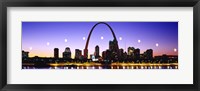 Framed Skyline St Louis Missouri USA
