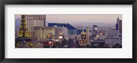 Framed High angle view of buildings in a city, Las Vegas, Nevada