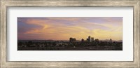 Framed Sunset Skyline Phoenix AZ USA