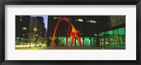 Framed Alexander Calder Flamingo, Chicago, Illinois, USA