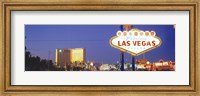 Framed Las Vegas Sign, Las Vegas Nevada, USA