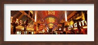 Framed Fremont Street Experience Las Vegas (horizontal)