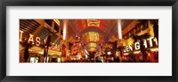 Framed Fremont Street Experience Las Vegas (horizontal)