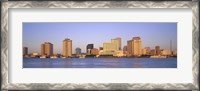 Framed Sunrise, Skyline, New Orleans, Louisiana, USA