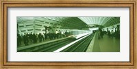 Framed Metro Station Washington DC USA