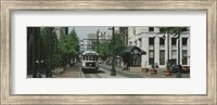 Framed Main Street Trolley Court Square Memphis TN