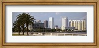 Framed Skyline Tampa FL USA