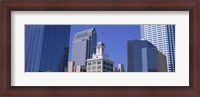 Framed Old City Hall Cityscape Tampa FL