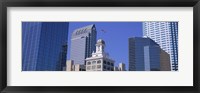 Framed Old City Hall Cityscape Tampa FL