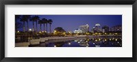 Framed Orlando waterfront, Florida