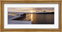 Framed Sea plane, Lake Spenard, Anchorage, Alaska