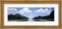 Framed Washington Monument Washington DC