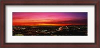 Framed Aerial Los Angeles CA