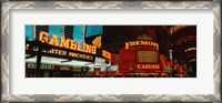 Framed Fremont Street Experience Las Vegas NV