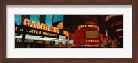 Framed Fremont Street Experience Las Vegas NV