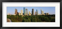 Framed Downtown Houston