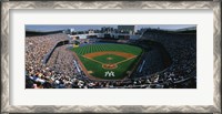 Framed High angle view of a baseball stadium, Yankee Stadium, New York City, New York State, USA