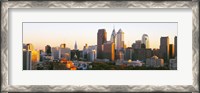 Framed Philadelphia in the Sun, Panoramic View