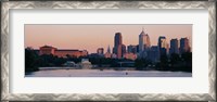 Framed Buildings on the waterfront, Philadelphia, Pennsylvania, USA