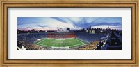 Framed Soldier Field Football, Chicago, Illinois, USA