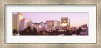 Framed Dusk Las Vegas NV
