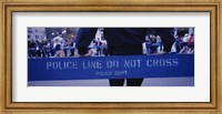 Framed Group of people running in a marathon, New York City, New York State, USA