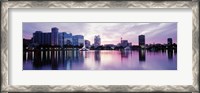Framed Lake Eola In Orlando, Orlando, Florida, USA