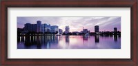 Framed Lake Eola In Orlando, Orlando, Florida, USA