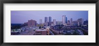 Framed High angle view of a city, Fort Worth, Texas, USA