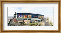 Framed High angle view of a baseball stadium, Bank One Ballpark, Phoenix, Arizona, USA