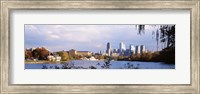 Framed Philadelphia from the Water