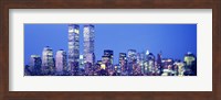 Framed Evening, Lower Manhattan, NYC, New York City, New York State, USA