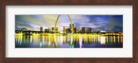 Framed Evening, St Louis, Missouri, USA