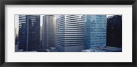 Framed Close up of skyscrapers in Manhattan, New York City, New York State, USA