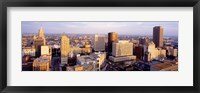 Framed High angle view of a cityscape, Buffalo, New York State, USA