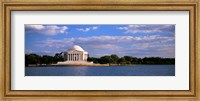 Framed Jefferson Memorial on the Waterfront, Washington DC