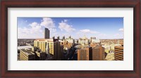 Framed High angle view of a city, Albany, New York State, USA