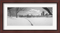 Framed Buildings in a city, Lincoln Park, Chicago, Illinois, USA