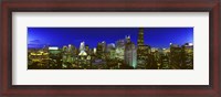 Framed Evening Chicago Illinois