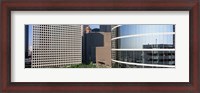 Framed Skyscraper windows in Houston, TX