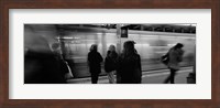 Framed Subway, Station, NYC, New York City, New York State, USA