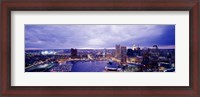 Framed USA, Maryland, Baltimore, cityscape