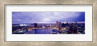 Framed USA, Maryland, Baltimore, cityscape